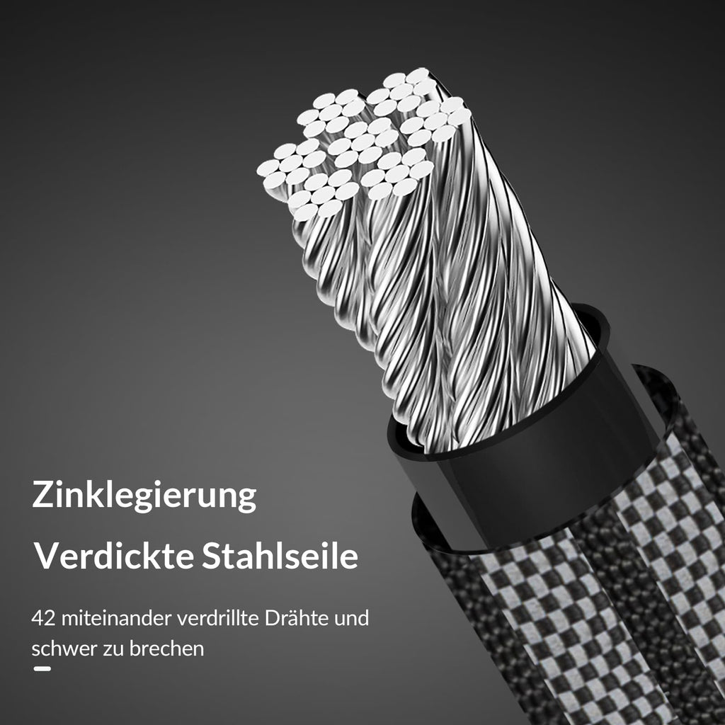 ROCKBROS Fahrradschloss Zahlenschloss 19mm Dickes