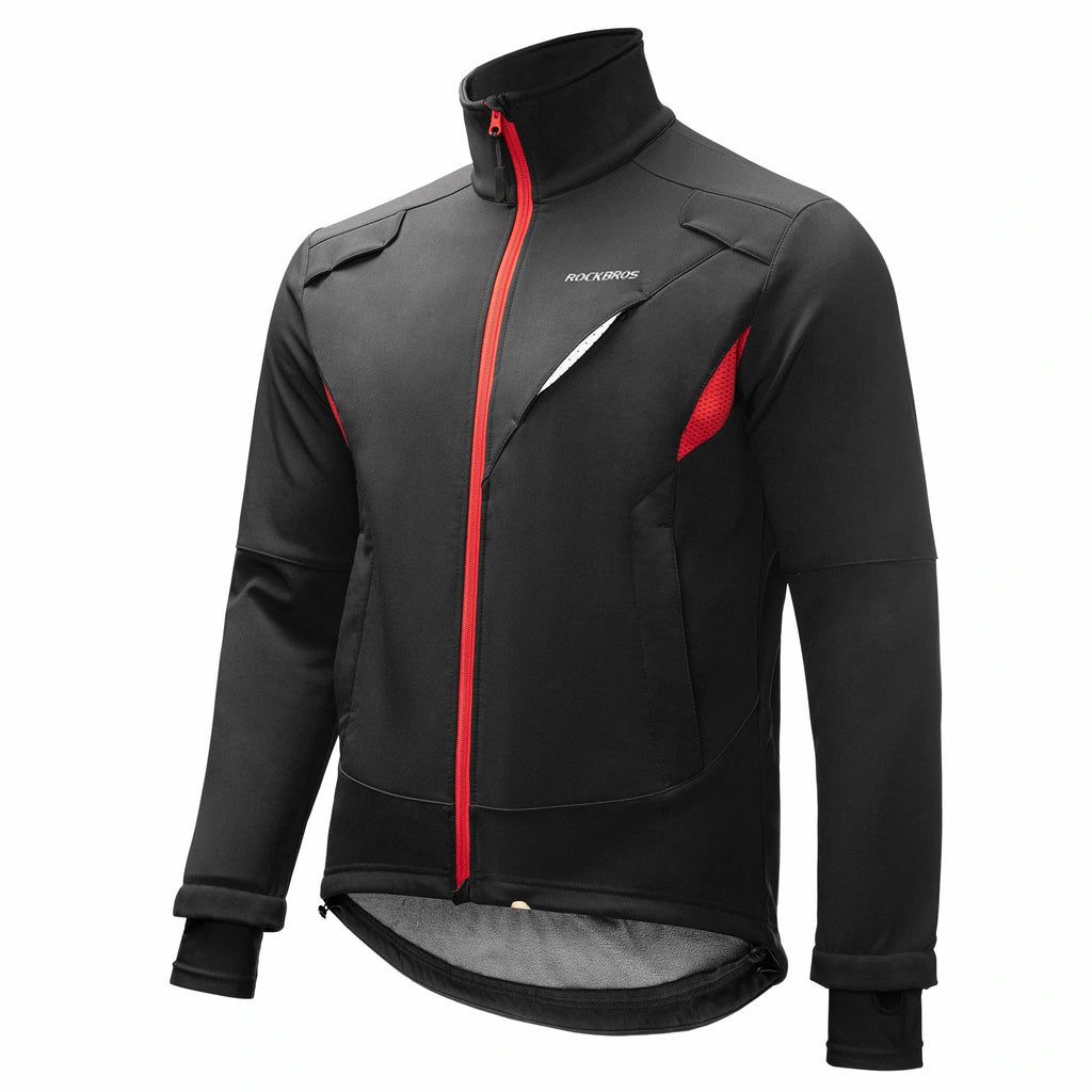 ROCKBROS Winter Jacke / Hose Herren Windschutz Radsportanzug