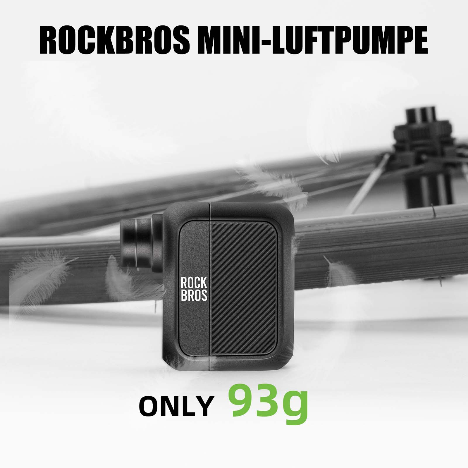 MINI-Elektrische Fahrradpumpe AS110