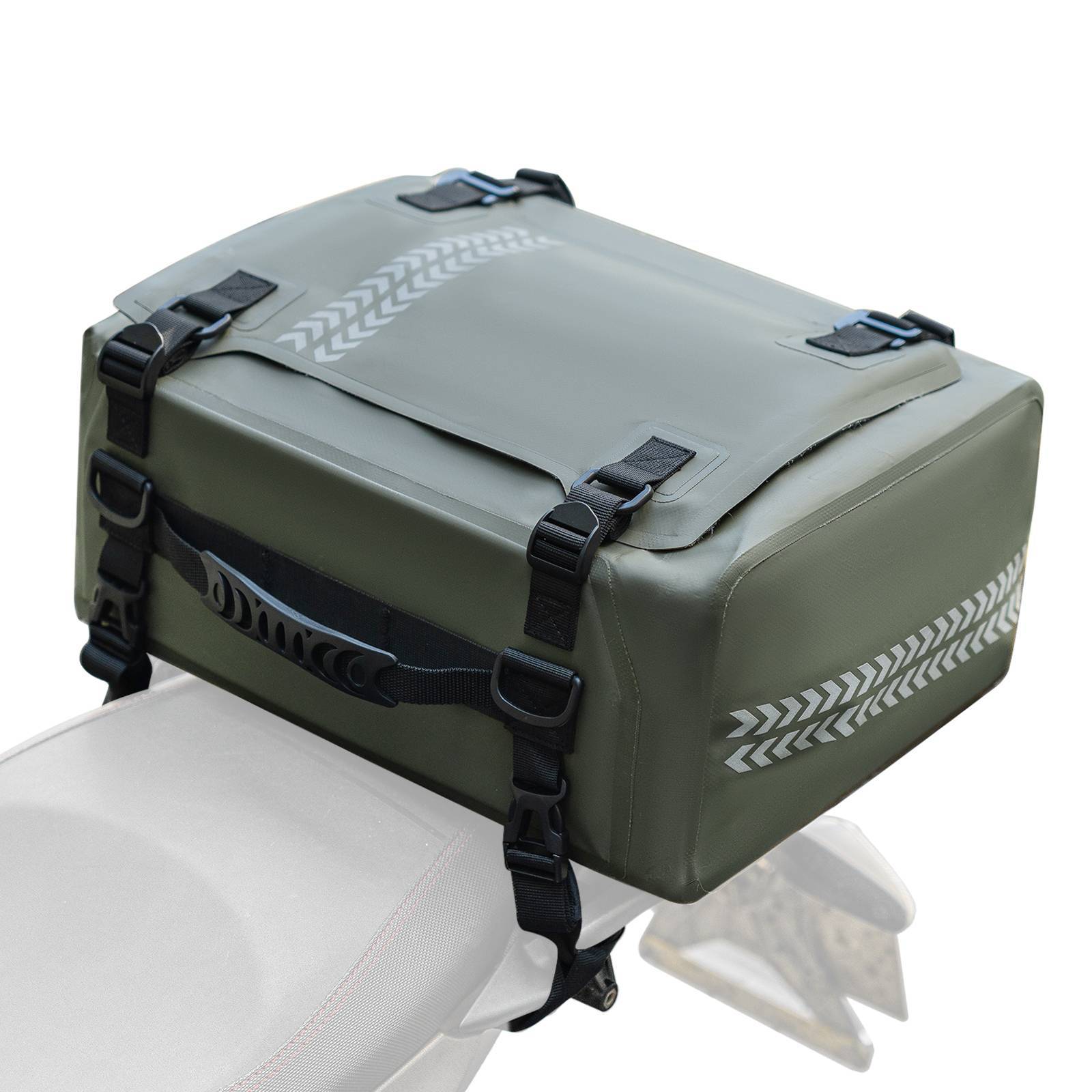 ROCKBROS Motorrad Hecktasche 100% Wasserdichte Motorrad Gepäcktasche ca.30L