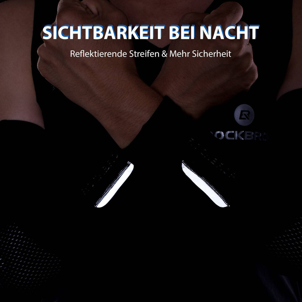 ROCKBROS Radsport Armlinge Winter Anti Rutschen Arm Sleeves