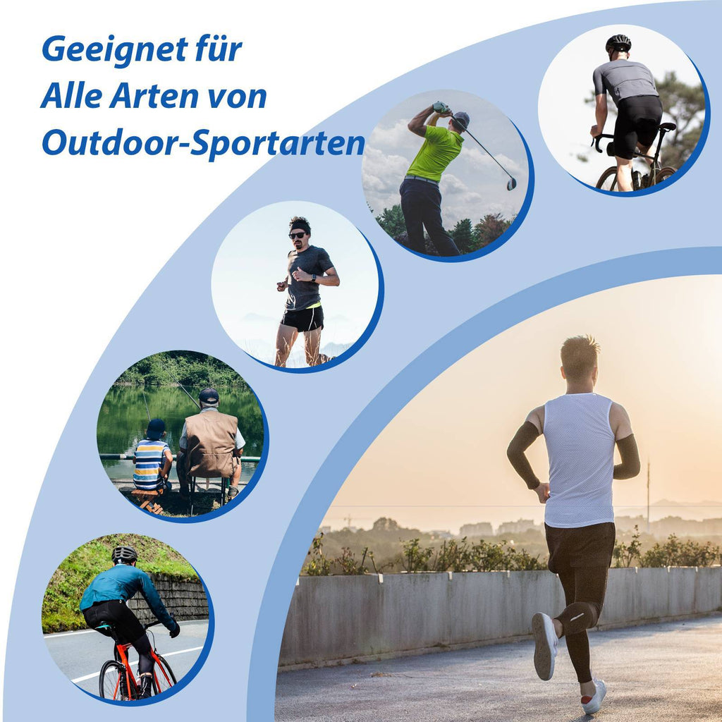 ROCKBROS Radsport Armlinge Winter Anti Rutschen Arm Sleeves