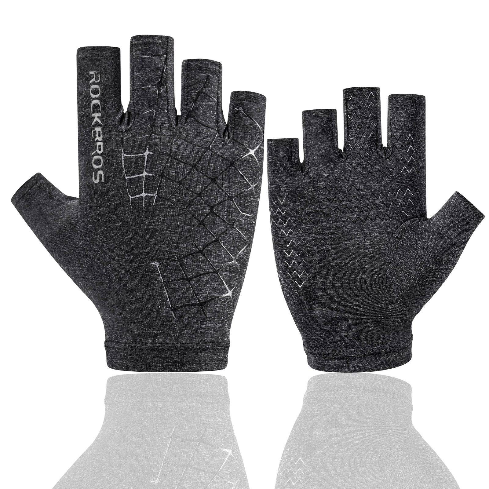 ROCKBROS Sommer atmungsaktive Sport-Radhandschuhe für Männer und Frauen