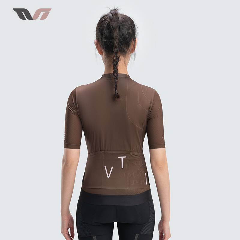 TVI Damen Fahrradtrikot - Digital Dune für MTB & Rennrad