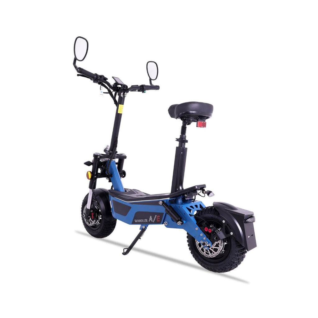 WANDLER A/E Blau – Allrad Elektroroller 45 km/h mit Straßenzulassung