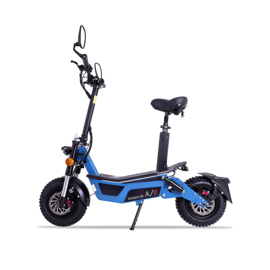 WANDLER A/E Blau – Allrad Elektroroller 45 km/h mit Straßenzulassung