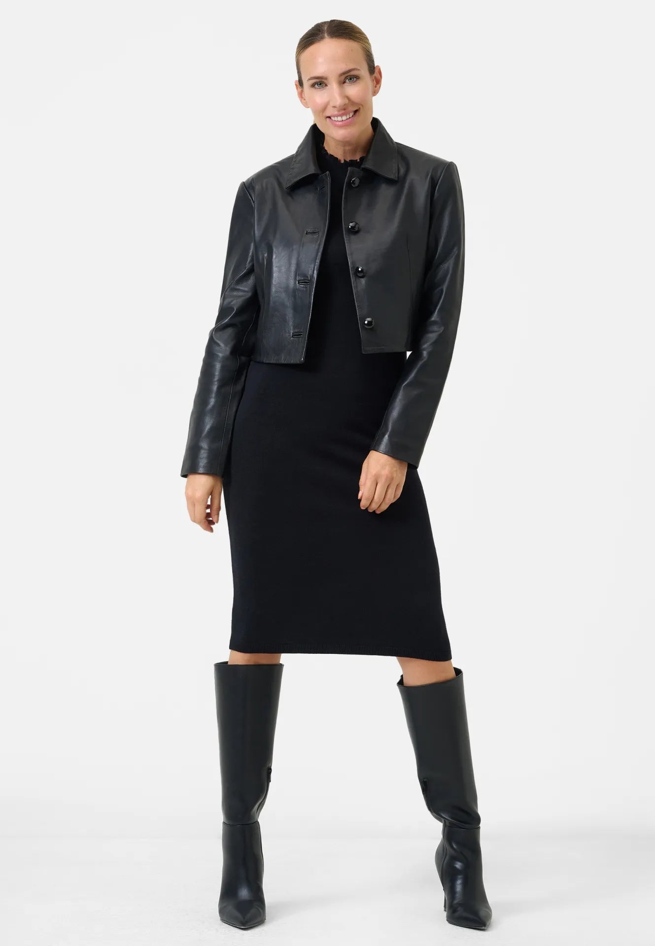 Damen Lederjacke Yolanda