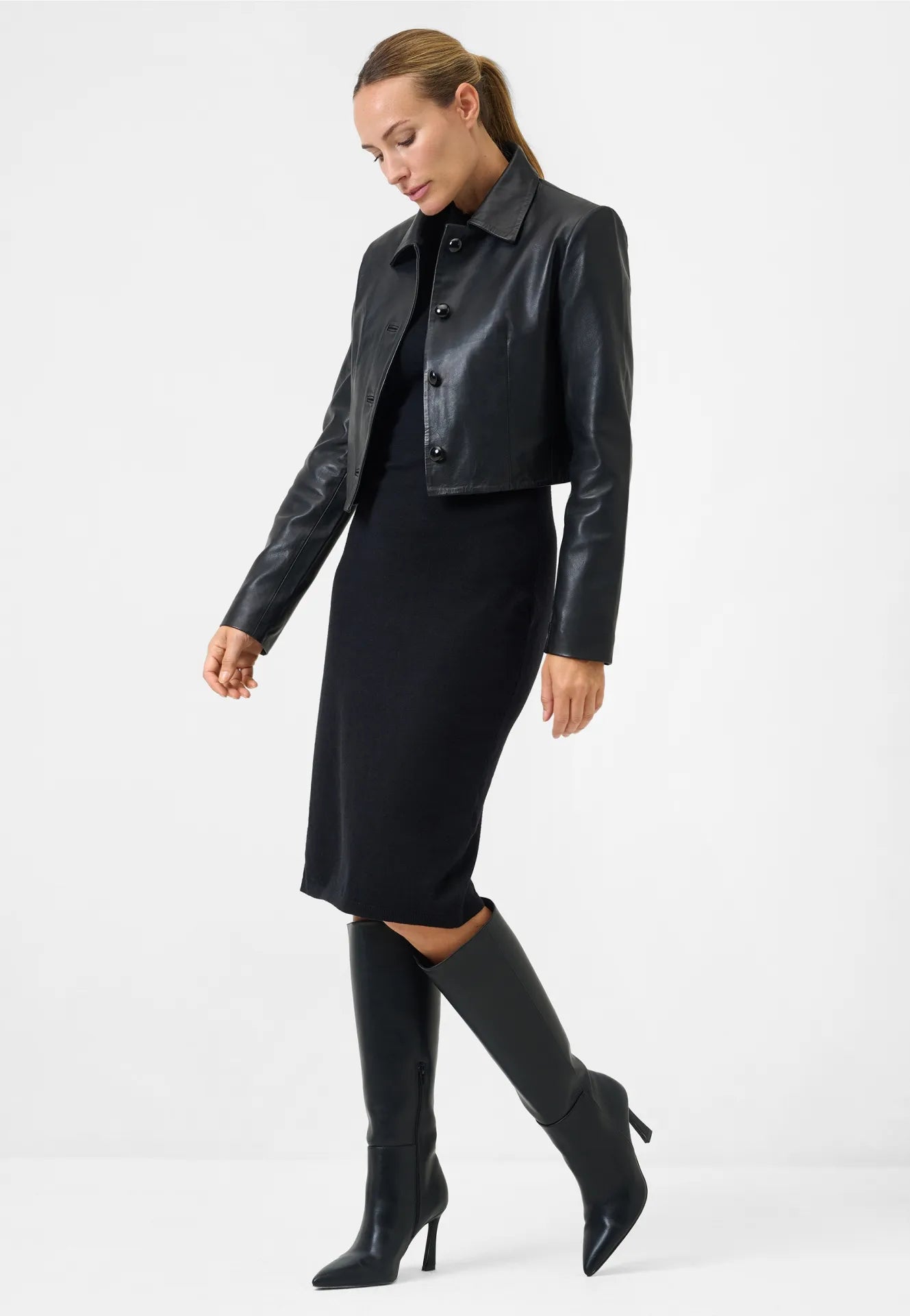 Damen Lederjacke Yolanda